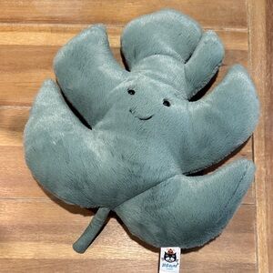 Jellycat monstera leaf